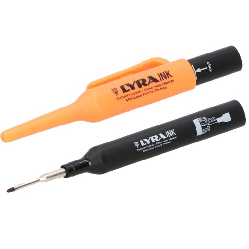 ZNAČOVAČ NA HĹBKÉ DIERY 1MM ČIERNA LYRA-INK