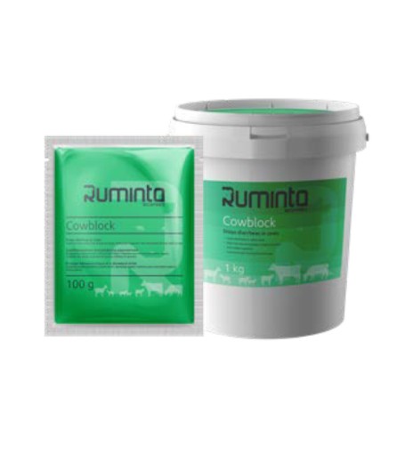 Ruminta Ecofeed Cowblock proti hnačke pre kravy 100g