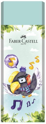 FABER-CASTELL Pastelová guma na mazanie Happy Jungle bez PVC