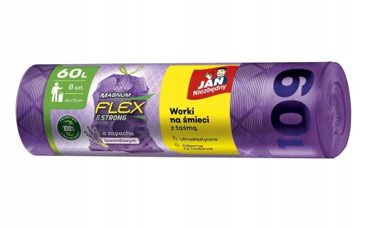 JN TAŠKY LD MAGNUM FLEX LAVENDER 60L 8 KS