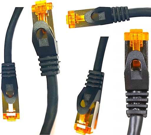 LAN ETHERNET RJ45 SFTP CAT6a 3M KÁBEL
