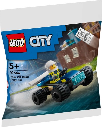 LEGO CITY - POLYBAG OFF-ROAD POLICAJNÁ POROTA Č