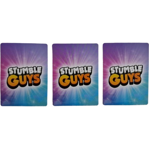 PREKVAPENIE STUMBLE GUYS + 3 ZBERATEĽSKÉ KARTY HERNÁ TAŠKA -