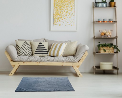 Kožušinový kúpeľňový koberec Mäkký dekoračný obyčajný králik 40x60