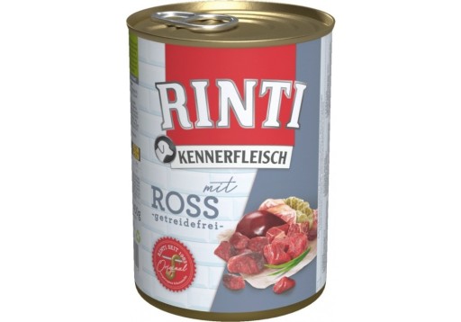 Rinti Kennerfleisch konské mäso 400g mokré krmivo pre psov