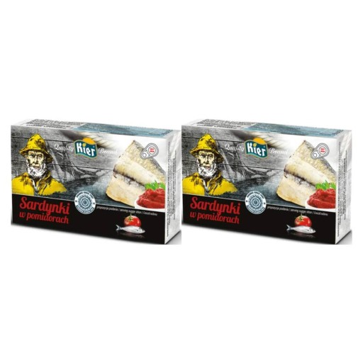 2x Sardinky v paradajkách 120g Srdce
