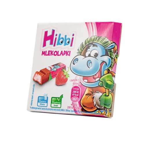 Mlekoladki mliečne tyčinky s jahodovo-jogurtovou náplňou 50g
