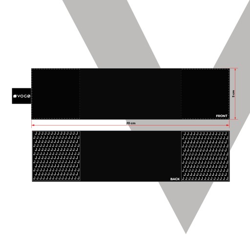 RÚČKA NA VELCRO STUHA OBJEM KU KRUHU 20 CM