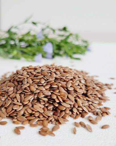 BUDWIG diéta Hnedé ľanové semienko celozrnné 1kg pre KETO Low oil 1000g