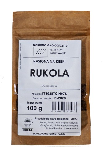 ARUKOLY KLÍČKY SEMIENKA 100g ECO BIO RAŠELINA