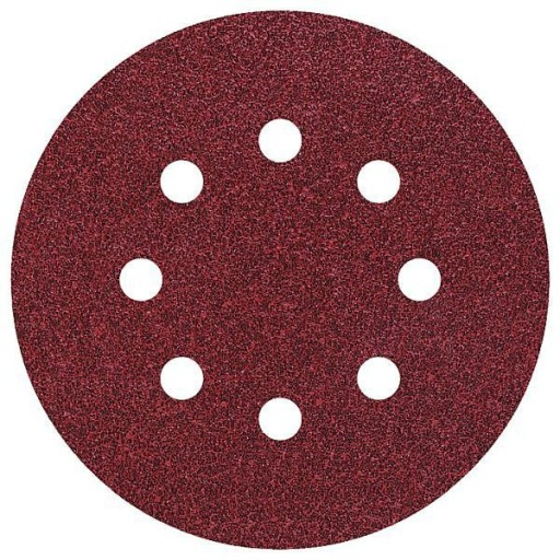 Brúsne kotúče 125 mm gr40 na suchý zips 5 ks