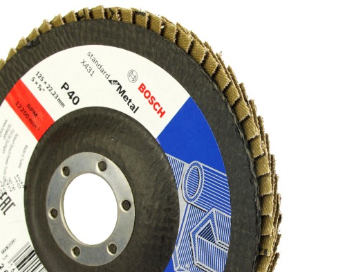 BOSCH KOTOUČ KLAPKA 125mm GR.40 NA KOV