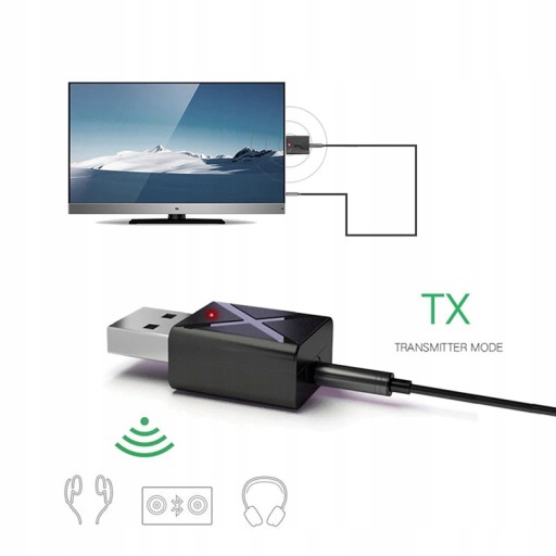 Vysielač Bluetooth Adaptér VYSIELAČ + PRIJÍMAČ