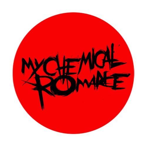 My Chemical Romanse červený špendlík