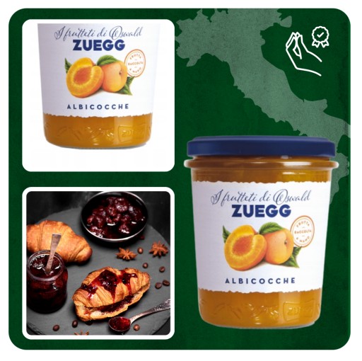 Zuegg taliansky marhuľový džem 320 g