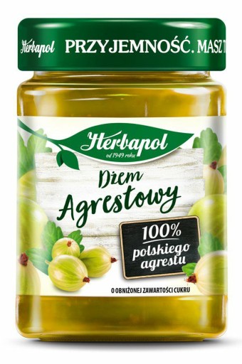 Herbapol egrešový džem 280g