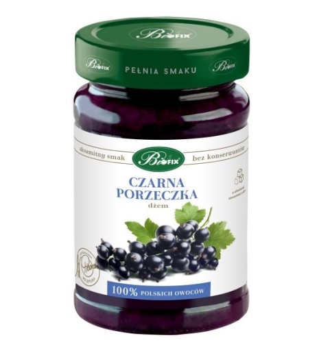 BIFIX DŽEM Z ČIERNYCH RÍBEZLÍ, NÍZKY CUKOR 290G