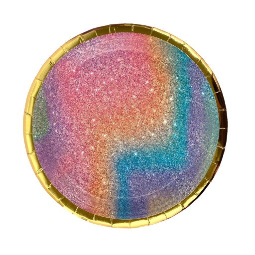 NARODENINOVÉ PAPIEROVÉ TANIERE Party Galaxy 23 cm.