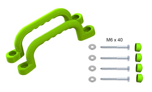 SLNKO - IHRISKO KĽUČKY 240 mm - 2 ks S VÁPENNÝMI SKRUTKAMI LGN
