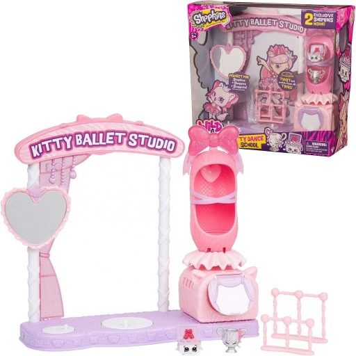 Formatex SHP56704 figúrky Shopkins Sezóna 9 Wild DANCE STUDIO XL SET
