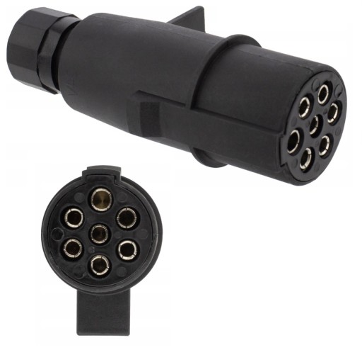 24V zástrčka - 7 PIN typ N - príves TIR