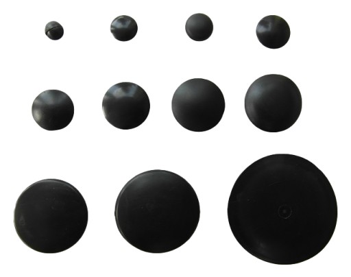 Sada gumových záslepiek 11 veľkostí 6,4-51,5 mm Sada