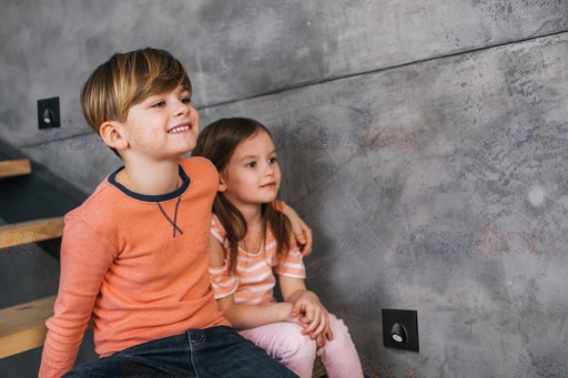 LED schodisková lampa čierna NW MEFIS KANLUX 32497