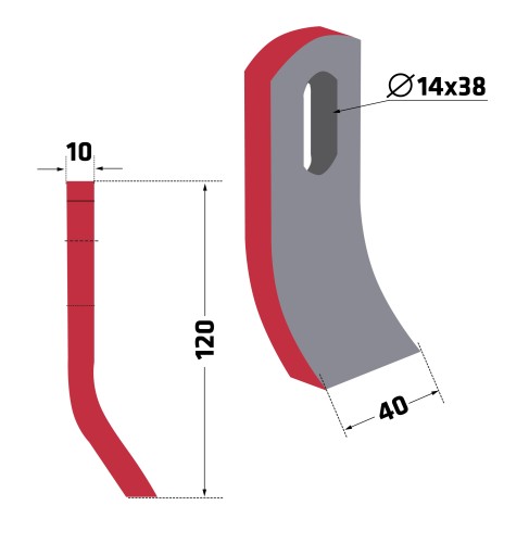 Čepele mulčovača EPOKE EPO-53 408685