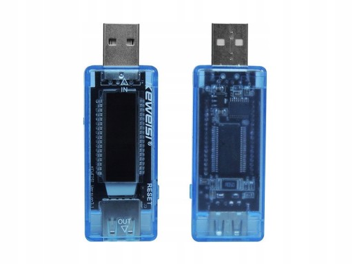 METER VOLTMETER USB AMPÉROVÝ TESTER NAPÄTÍ