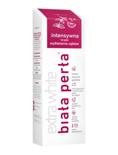 WHITE PEARL PLUS INTENSIVE TERAPIA pasta 75ml