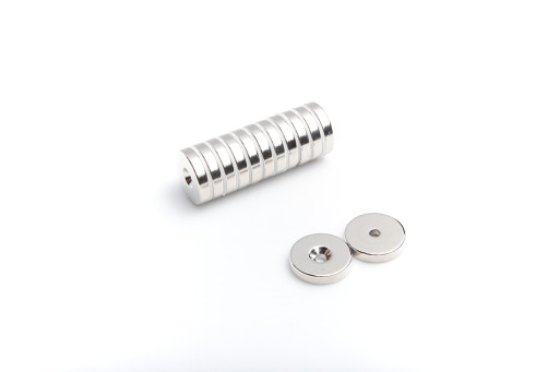 Neodymový prstencový magnet MP 20x(7x3,5)x4 N 1 kus