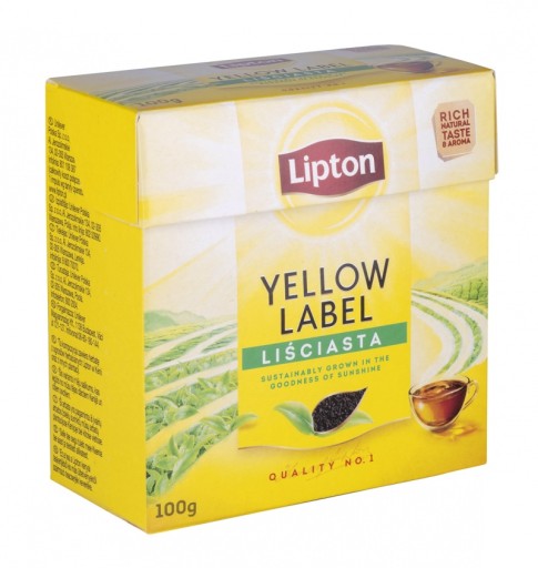 LIPTON čierny sypaný čaj 100g