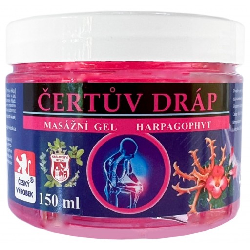 Analgetická, protizápalová, regeneračná masť Diablov pazúr 150 ml