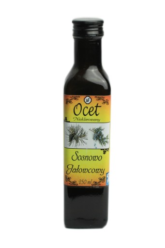 Borovicový borievkový ocot - 250 ml