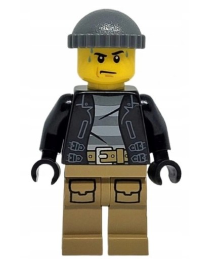 LEGO City figúrka lupič zlodej cty1511