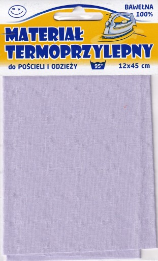 Termo nášivky BEDDING 12x45cm na FIALOVÉ POSTELINY