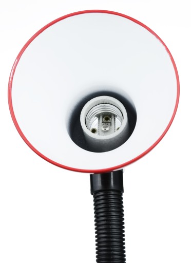 NOČNÁ ŠKOLSKÁ LAMPA, ČERVENÁ