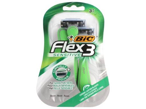 BIC FLEX 3 CITLIVÝ STROJ 3 KS