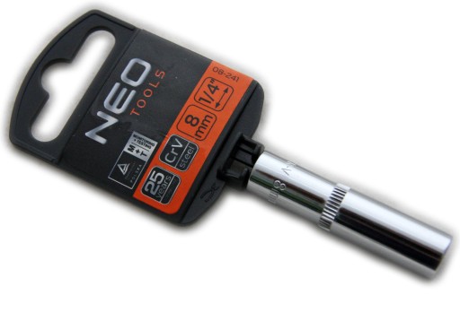 Dlhý šesťhran 1/4, 8 mm, superlock