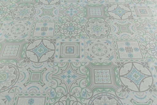 šírka 2 m PVC KOBEREC PATCHWORK BOHO OBKLADY