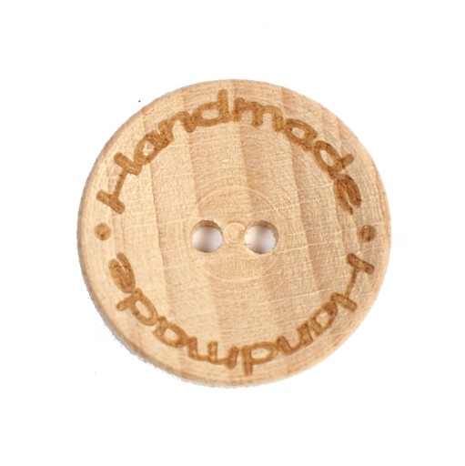 RUČNE VYROBENÝ DREVENÝ GOMÍC 22 mm - 5 ks.