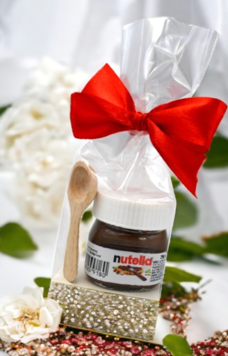 Nutella Mini Cream poďakovanie darček pre hostí darček ku Dňu detí