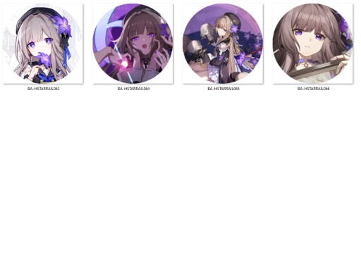 Honkai Star Rail Pins - Herta NA VÝBER