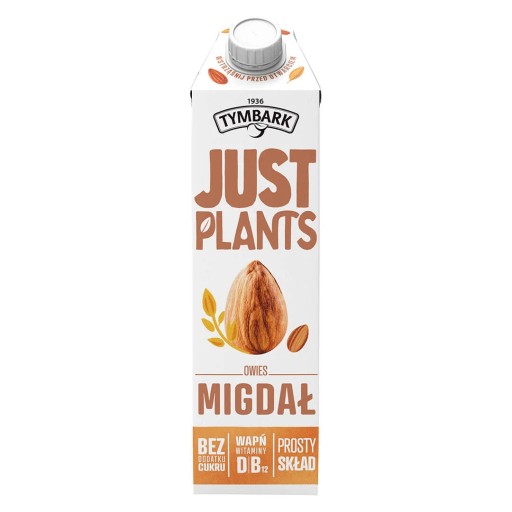 TYMBARK Just Plants Mandľový rastlinný nápoj 1l