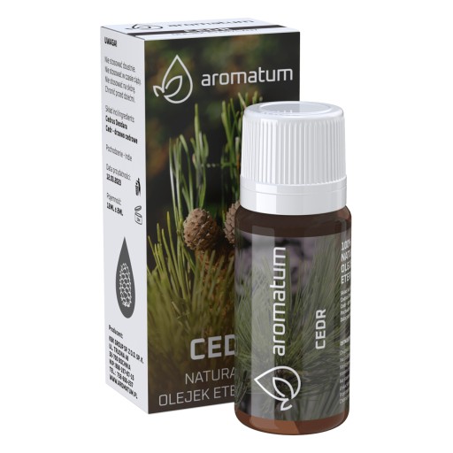 Cédrový prírodný cédrový esenciálny olej 12 ml