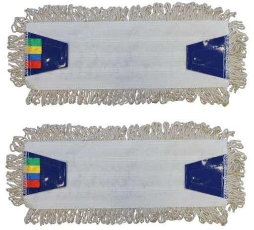 Bavlnený plochý mop Merida, hrot 40x11cm x2