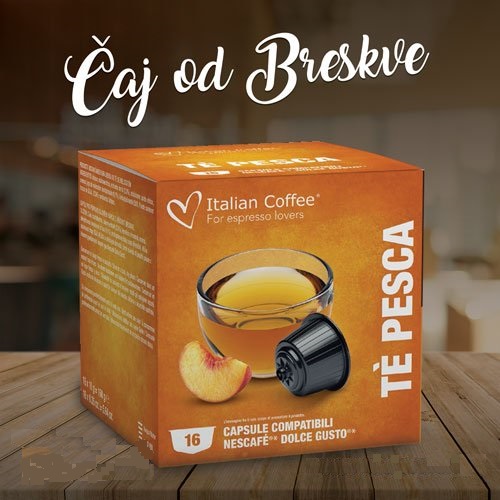 Čajové kapsuly Dolce Gusto IC Peach 16