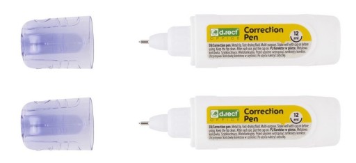 OPRAVNÉ PERO, GUĽOVÉ, VEĽKÉ 12 ML D.RECT
