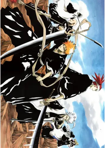 Anime Manga Bleach Plagát blh_092 A3