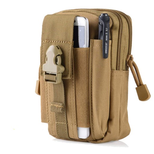 Pánska bedrová taška na doklady, vojenská turistická bedrová taška